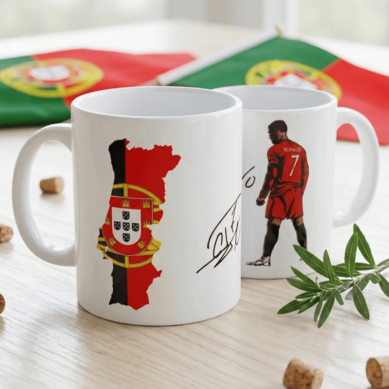 Portugal Football Legend Ceramic Mug