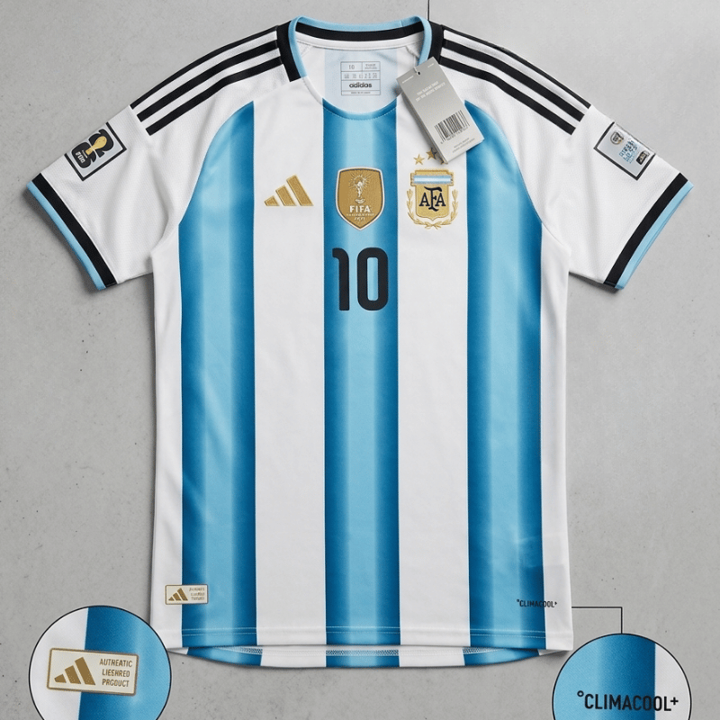 Argentina 2026 home Messi 10 jersey