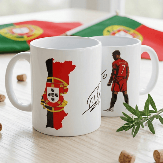 Portugal Football Legend Ceramic Mug